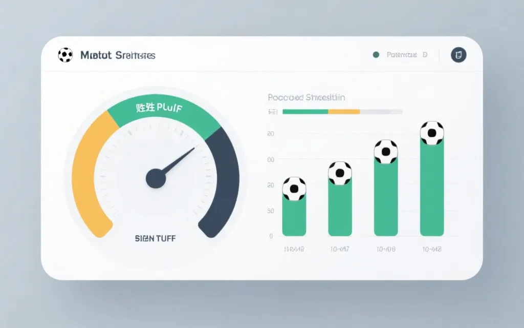 胜平负概率与预期进球的可视化仪表盘