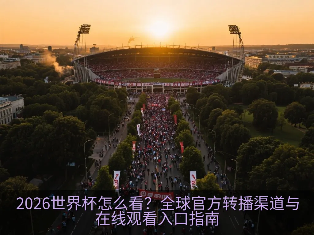 2026世界杯怎么看？全球官方转播渠道与在线观看入口指南